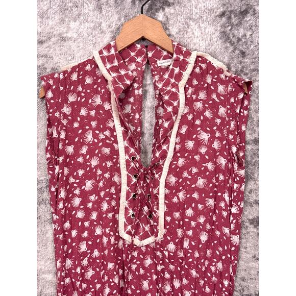 Poupette St Barth Romper Small Womens Tassel Fringe Detail - Picture 2 of 9